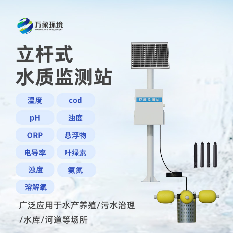 立桿岸邊水質監測站：水質污染問題一站式解決