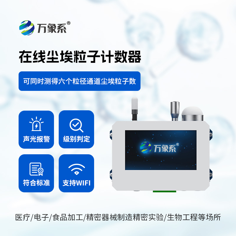 在線塵埃粒子監測系統：守護潔凈環境的隱形衛士